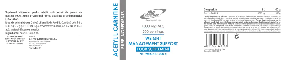 acetil l carnitina prospect Acetil-L-carnitin, 500 mg, 100 capsule vegetale Acetil-L-Carnitina 750mg | Vegan -