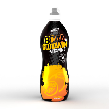 BCAA Glutamin + Vitamin C 600 ml Orange