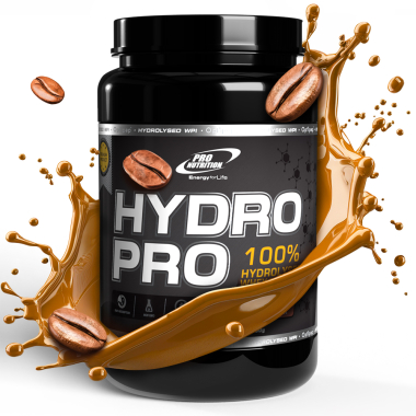 Hydro Pro - zer hidrolizat +86% proteine Cafea 900g